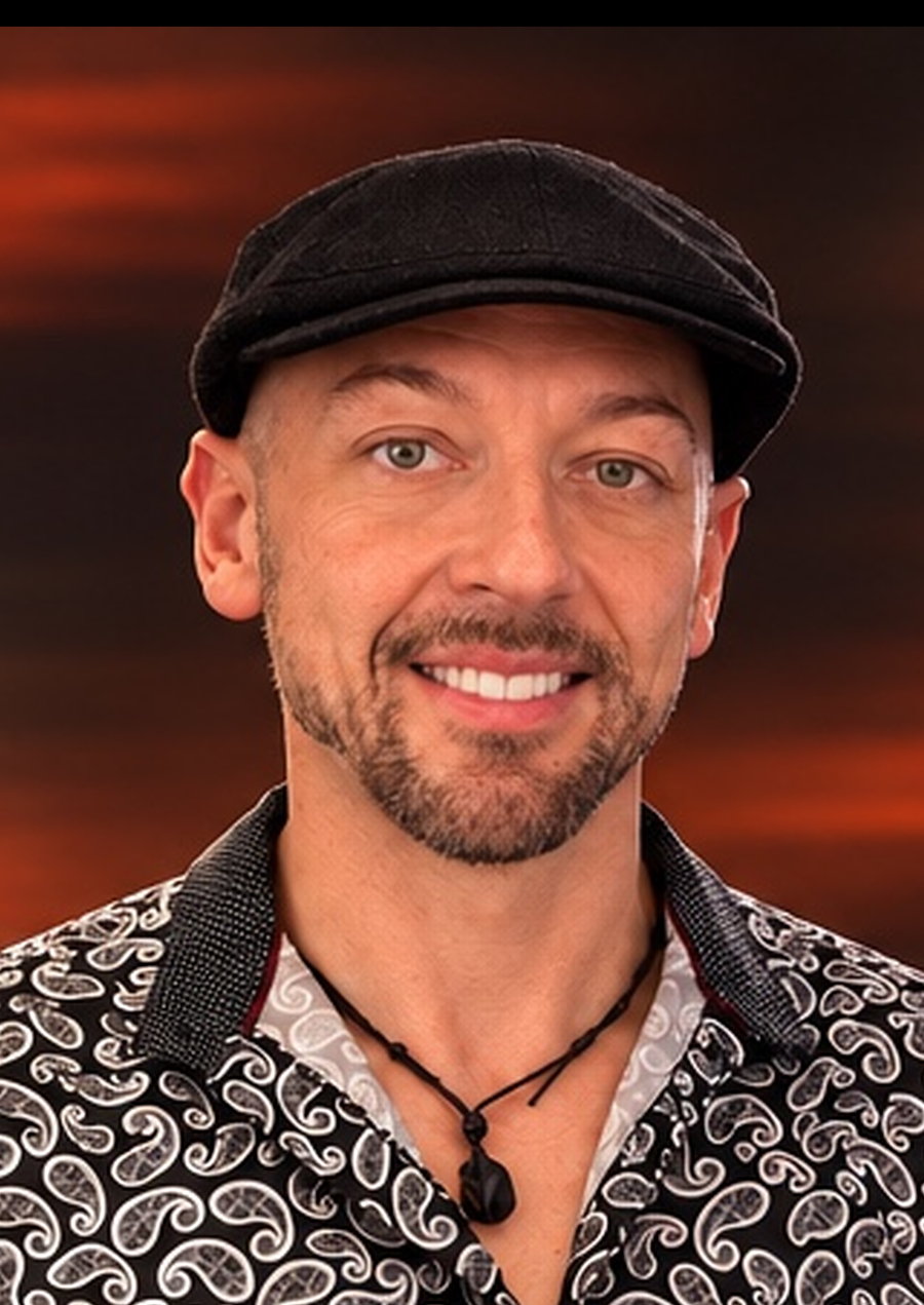 Studio portrait of Jamie Mahn